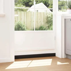 vidaXL Zelfklevende Deurborstels 2 st zilver 100 cm Aluminium Legering
