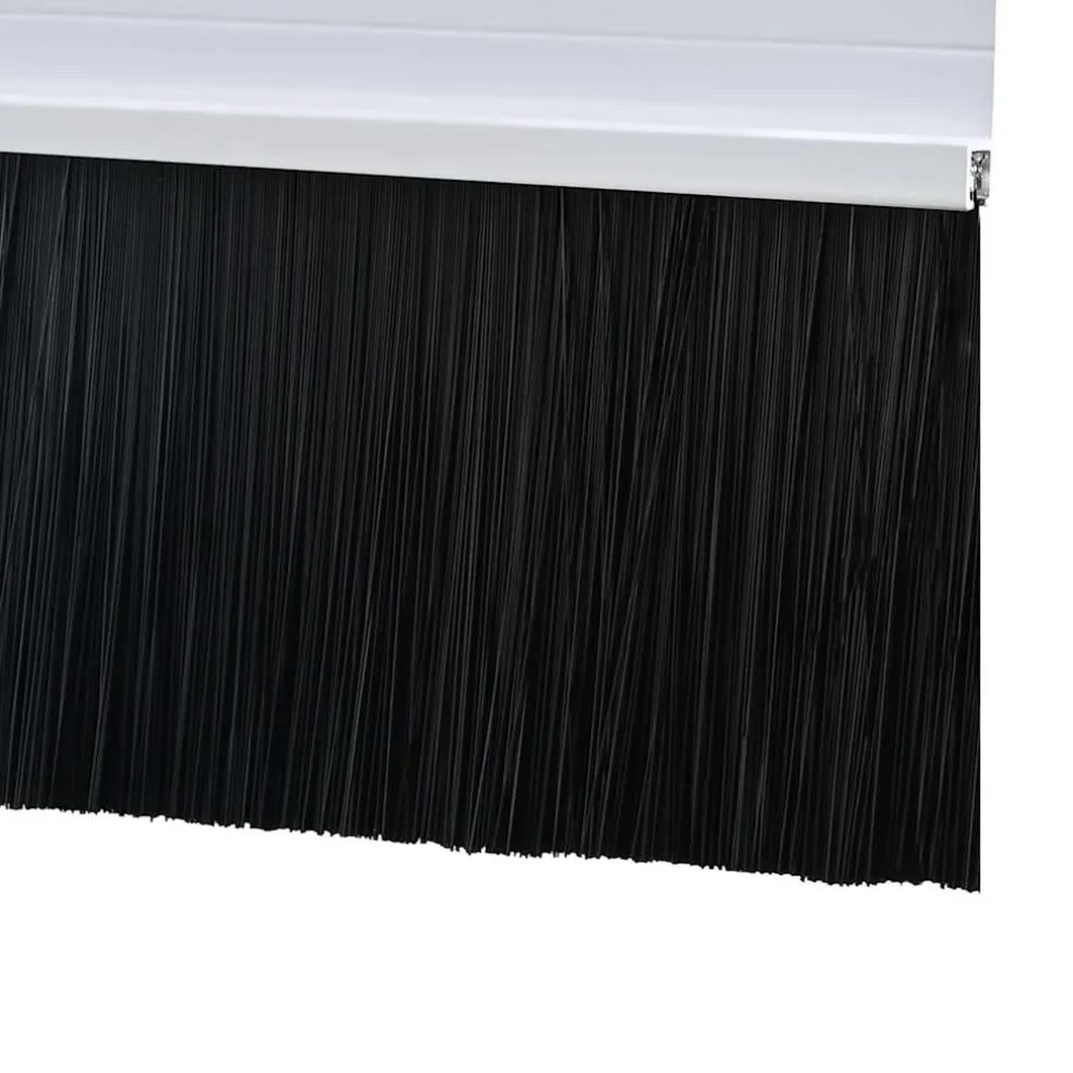vidaXL Zelfklevende Deurborstels 2 st Wit 100 cm Aluminium Legering