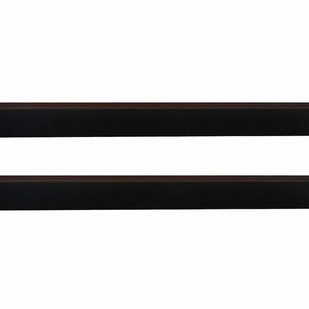 vidaXL Zelfklevende Deurborstels 2 st Bruin 100 cm Aluminium Legering