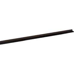 vidaXL Zelfklevende Deurborstels 2 st Bruin 100 cm Aluminium Legering