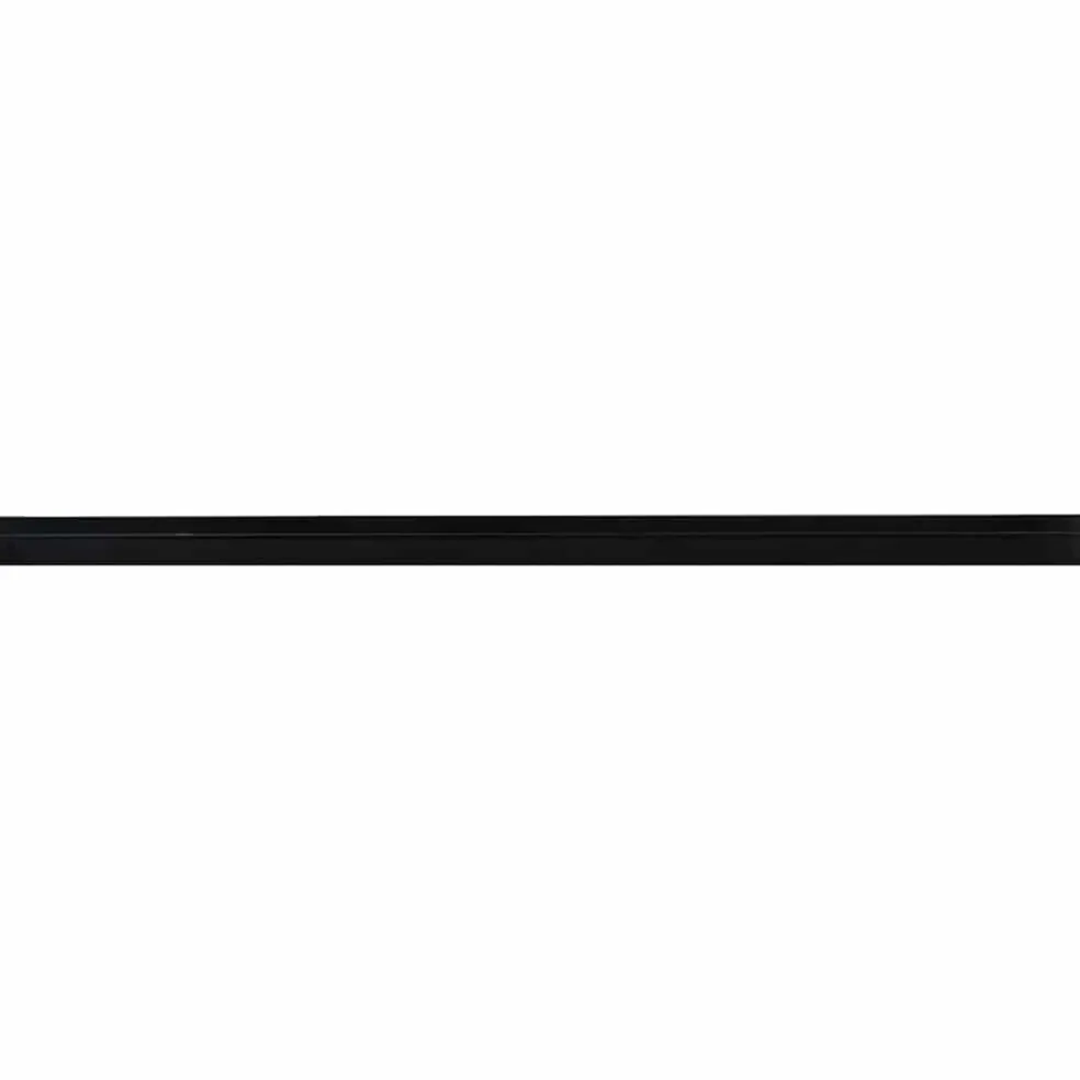 vidaXL Zelfklevende Deurborstels 2 st Zwart 100 cm Aluminium Legering