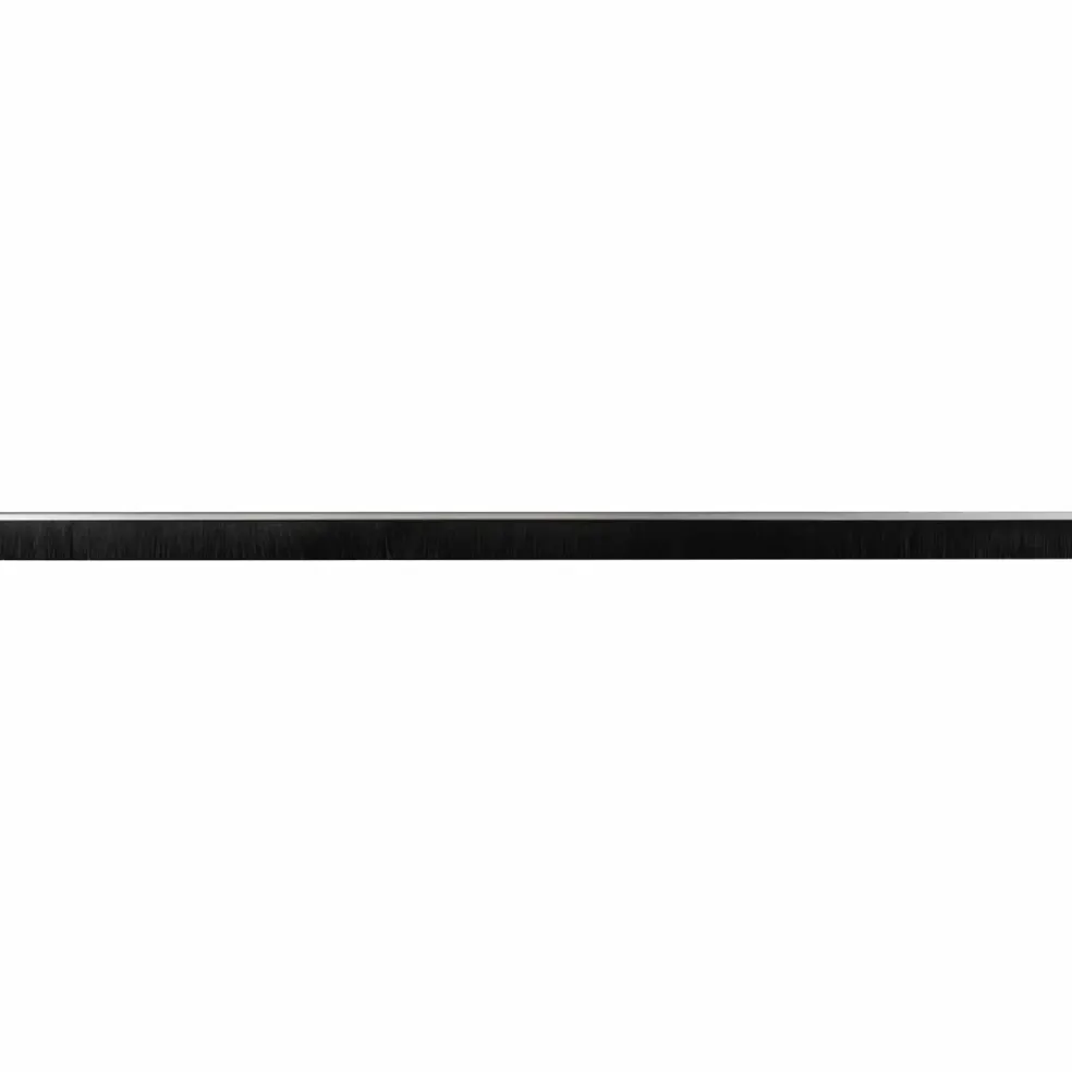 vidaXL Zelfklevende Deurborstels 2 st zilver 100 cm Aluminium Legering