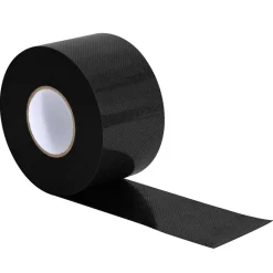 vidaXL Zelfklevende kunstgras tape Zwart 5 cm x 10 m Niet-geweven Stof