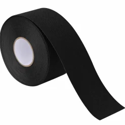 vidaXL Zelfklevende kunstgras tape Zwart 10 x 0,05 cm