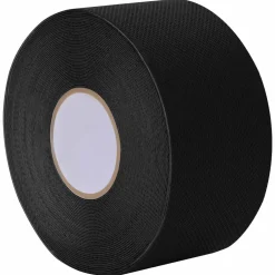 vidaXL Zelfklevende kunstgras tape Zwart 10 x 0,05 cm