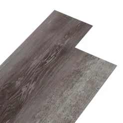 vidaXL Zelfklevende PVC Vloerplanken Aardgrijs 30,5 x 61 cm 28 st PVC