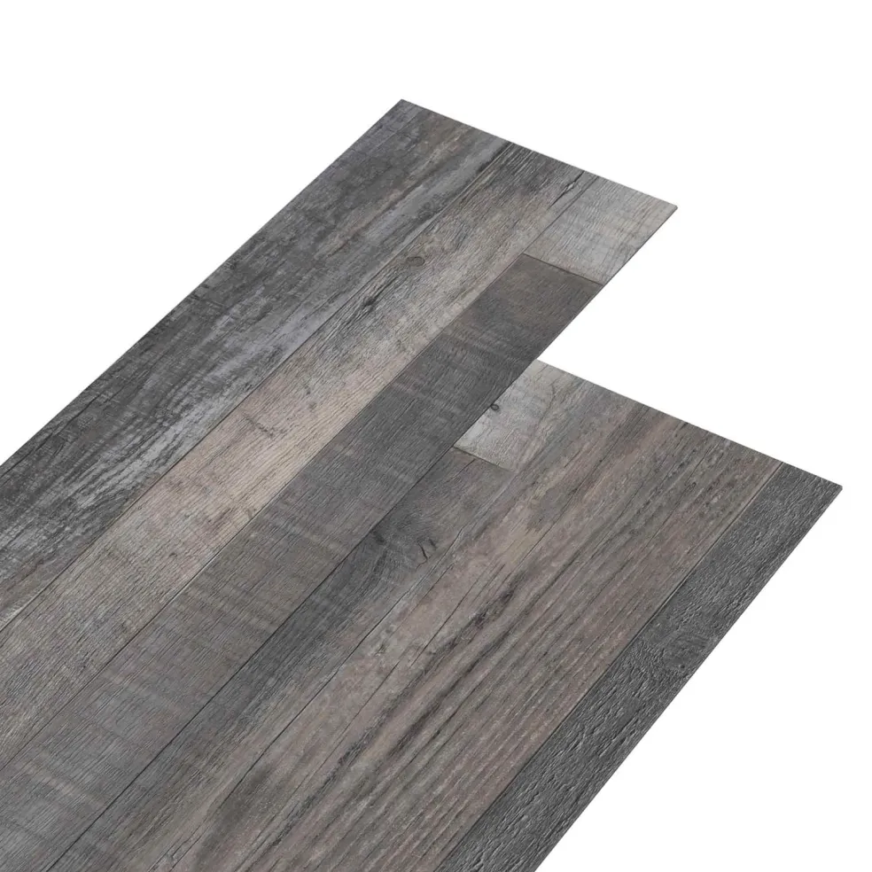 vidaXL Zelfklevende PVC Vloerplanken Industrieel Hout 30,5 x 61 cm