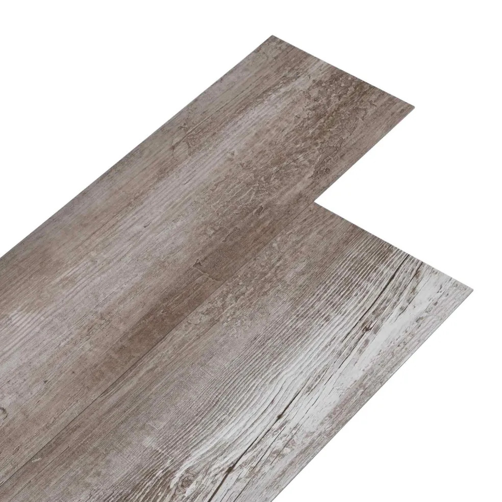 vidaXL Zelfklevende PVC Vloerplanken Mat Houten Bruin 30,5 x 61 cm
