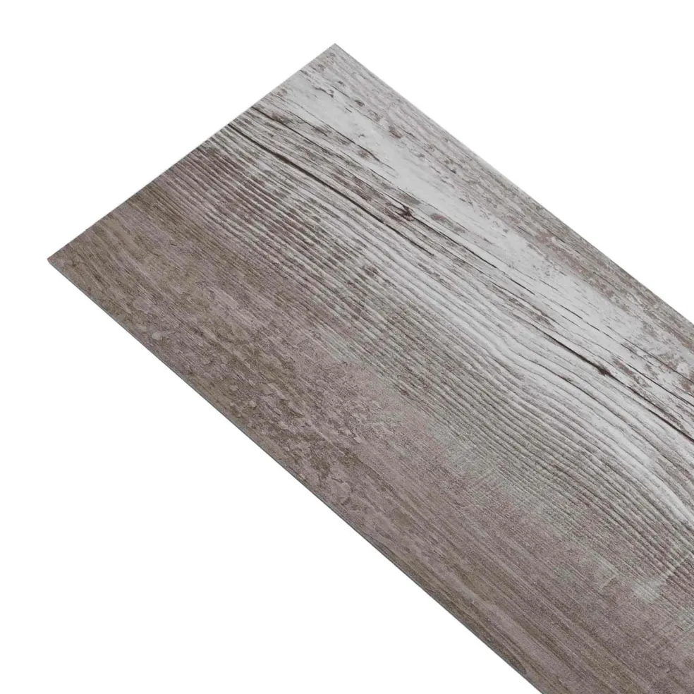 vidaXL Zelfklevende PVC Vloerplanken Mat Houten Bruin 30,5 x 61 cm