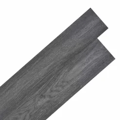vidaXL Zelfklevende PVC Vloerplanken Zwart en Wit 30,5 x 61 cm 28 st