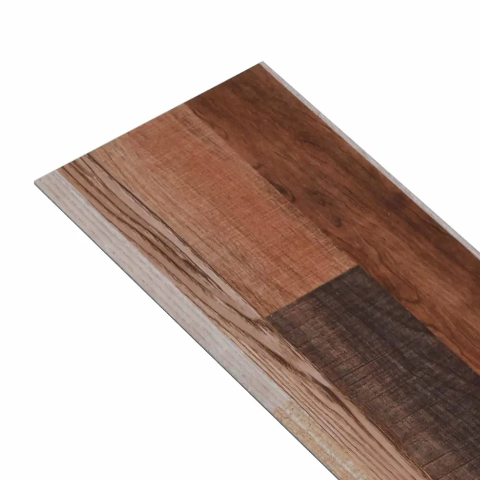 vidaXL Zelfklevende PVC Vloerplanken Meerkleurig 30,5 x 61 cm 28 st