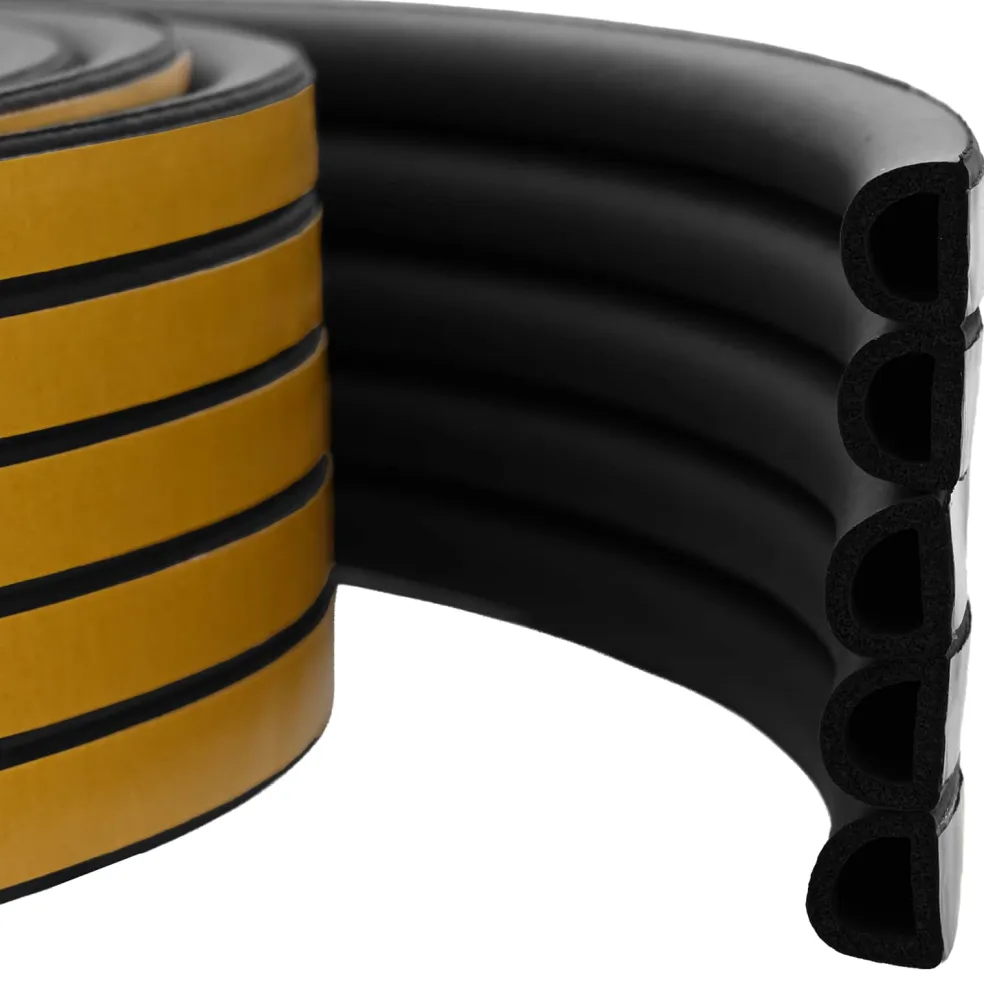 vidaXL Zelfklevende raamafdichting Zwart 12 x 10 mm 25 m EPDM-schuim