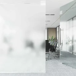 vidaXL Zelfklevende Raamfolie Frosted Wit 45 x 1000 cm PVC