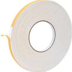 vidaXL Zelfklevende schuimtape Wit 10mm x 10m CR Schuim