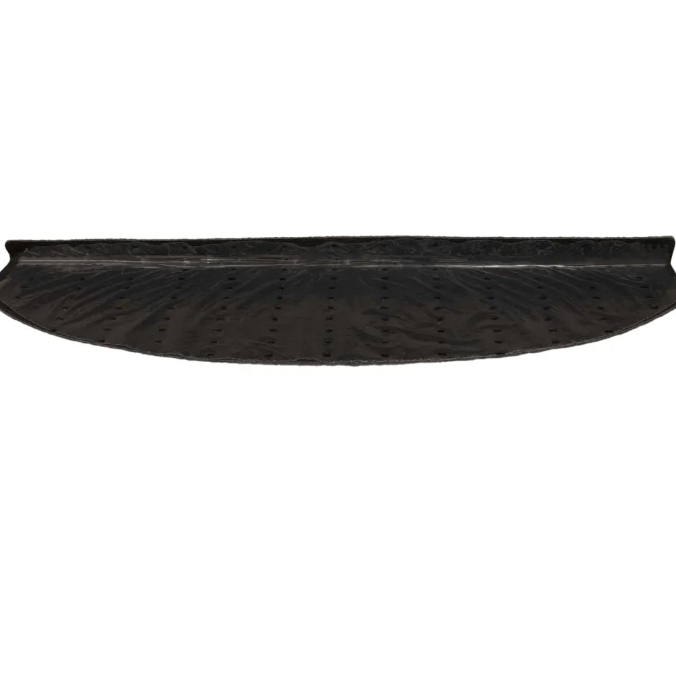 vidaXL Zelfklevende Trapmatten 15 st 80 x 24,5 x 3,5 cm Lichtgrijs