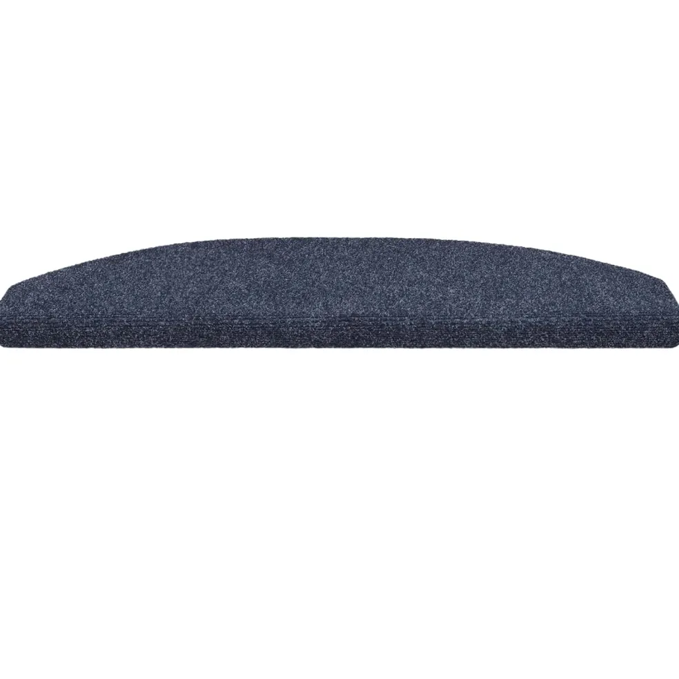 vidaXL Zelfklevende Trapmatten 15 st 80 x 24,5 x 3,5 cm Blauw