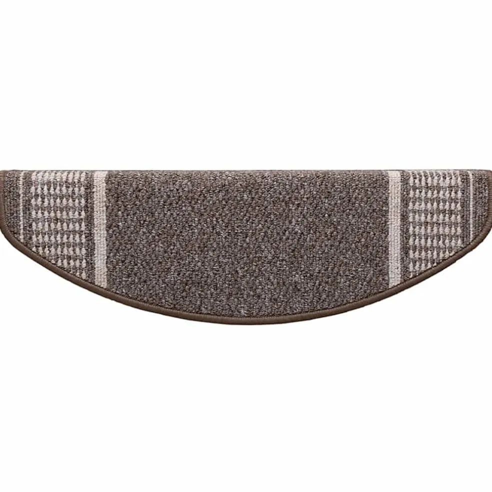 vidaXL Zelfklevende Trapmatten 15 st 65 x 21 x 4 cm Non-Slip Rood