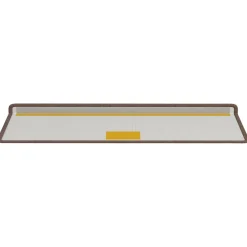 vidaXL Zelfklevende Trapmatten 15 st 65 x 21 x 4 cm Non-Slip Bruin