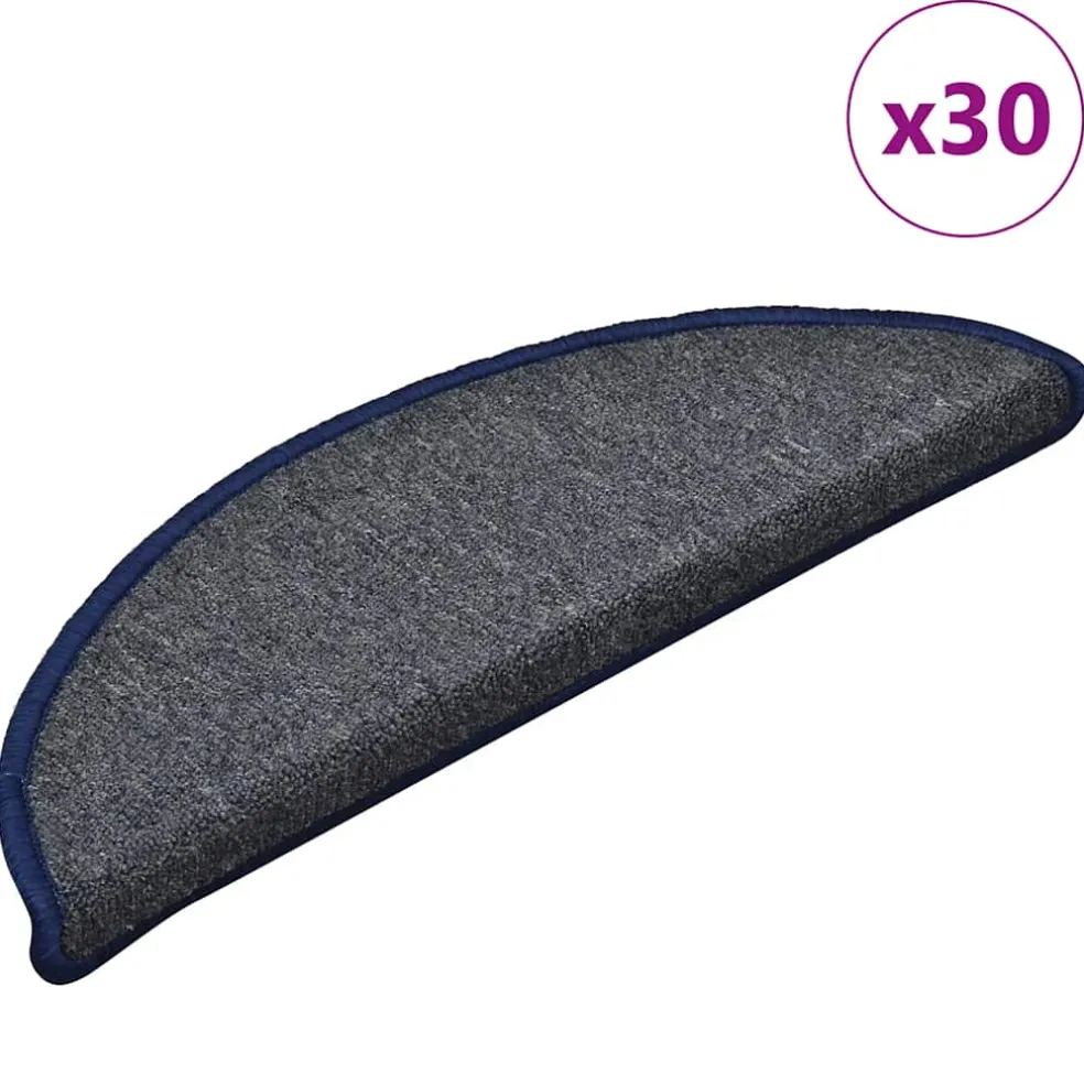 vidaXL Zelfklevende Trapmatten 30 st 56 x 17 x 3 cm Non-Slip