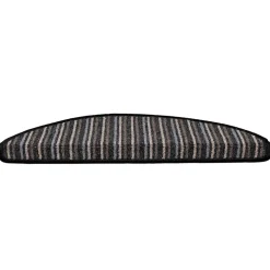 vidaXL Zelfklevende Trapmatten 15 st 56 x 17 x 3 cm Non-Slip Antraciet