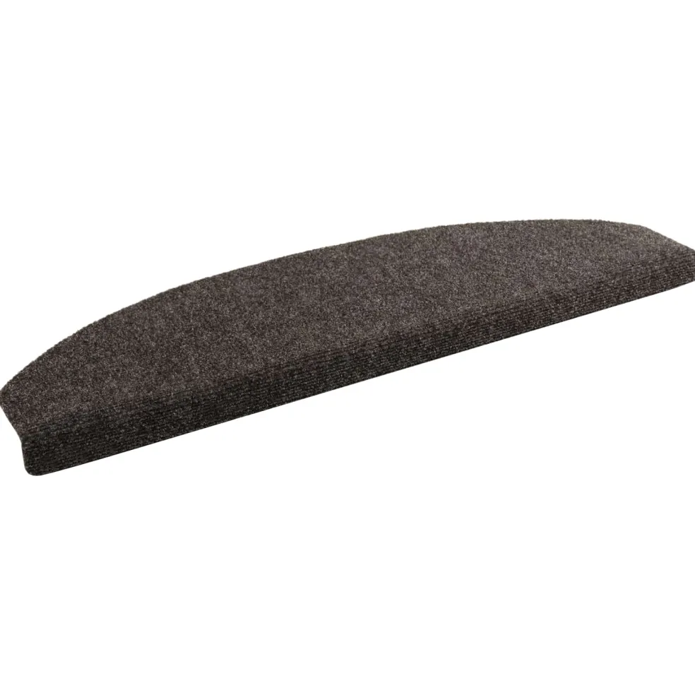 vidaXL Zelfklevende Trapmatten 15 st 80 x 24,5 x 3,5 cm Antraciet