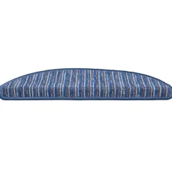 vidaXL Zelfklevende Trapmatten 15 st 56 x 17 x 3 cm Non-Slip Blauw