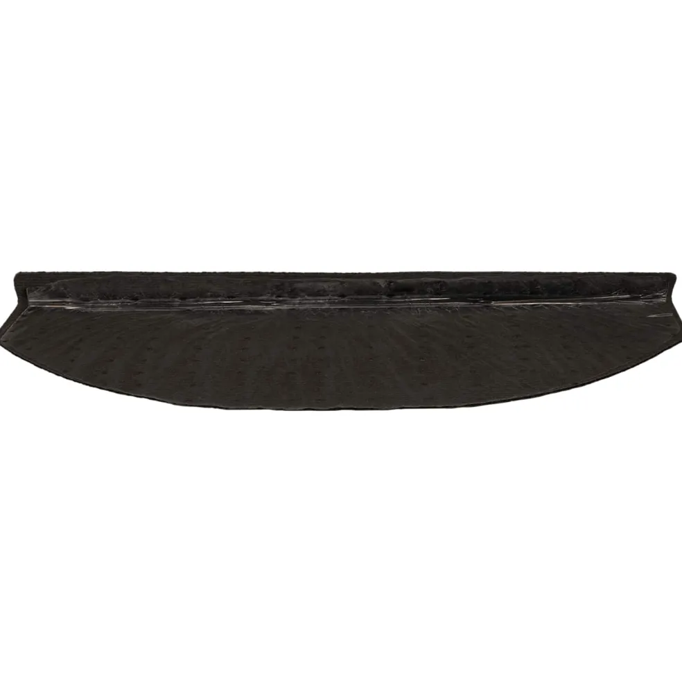 vidaXL Zelfklevende Trapmatten 15 st 80 x 24,5 x 3,5 cm Zwart