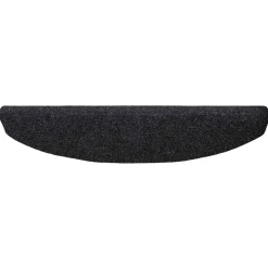 vidaXL Zelfklevende Trapmatten 15 st 80 x 24,5 x 3,5 cm Zwart