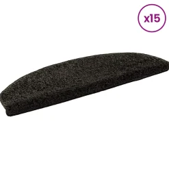 vidaXL Zelfklevende Trapmatten 15 st 80 x 24,5 x 3,5 cm