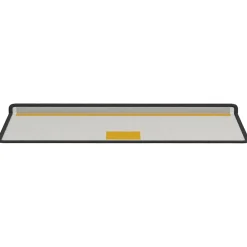 vidaXL Zelfklevende Trapmatten 15 st 65 x 21 x 4 cm Non-Slip Antraciet