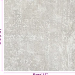 vidaXL Zelfklevende Vloerplanken Lichtgrijs 30,5 x 30,5 cm 20 st PVC