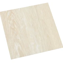 vidaXL Zelfklevende Vloerplanken Wit en Beige 30,5 x 30,5 cm 20 st PVC