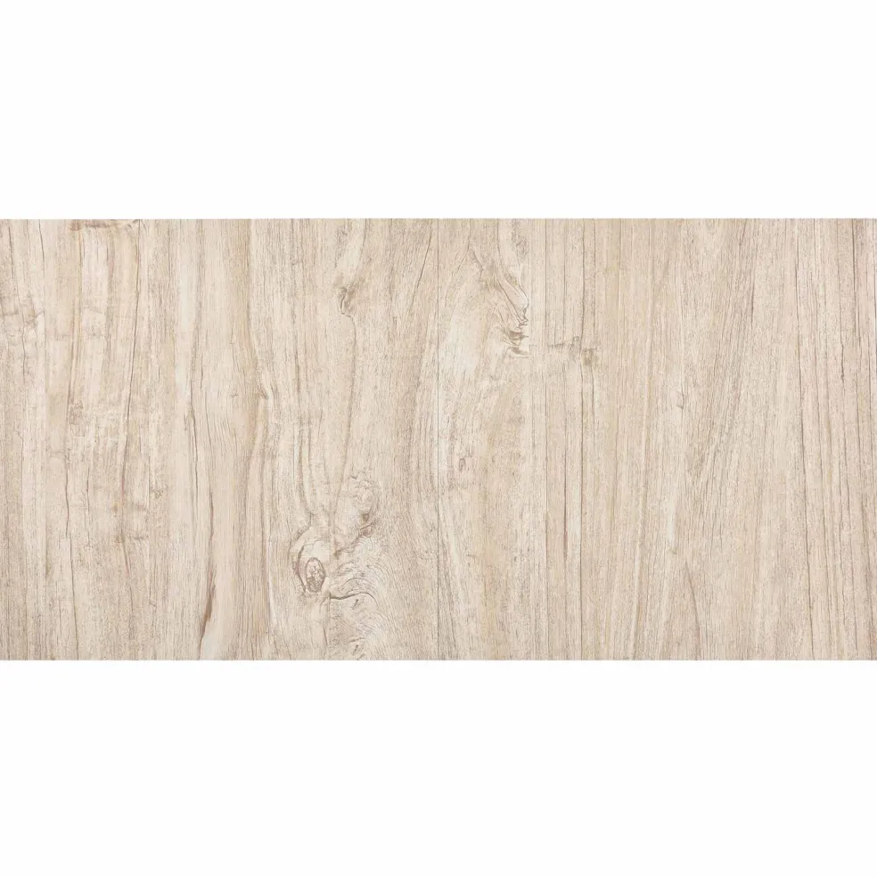 vidaXL Zelfklevende Vloerplanken Lichtbruin en wit 30,5 x 30,5 cm