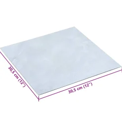 vidaXL Zelfklevende Vloerplanken Lichtgeel 30,5 x 30,5 cm 20 st PVC