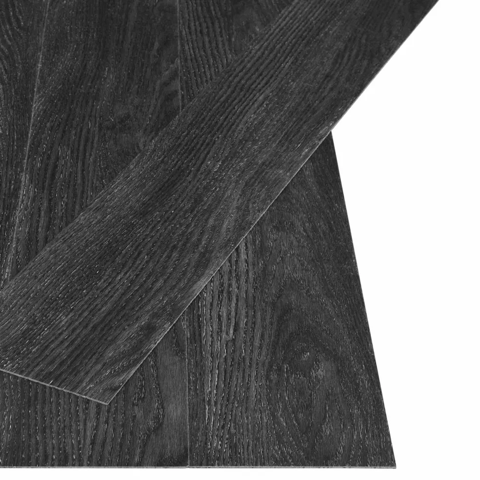 vidaXL Zelfklevende Vloerplank Antraciet 4,46 m² 32 st PVC