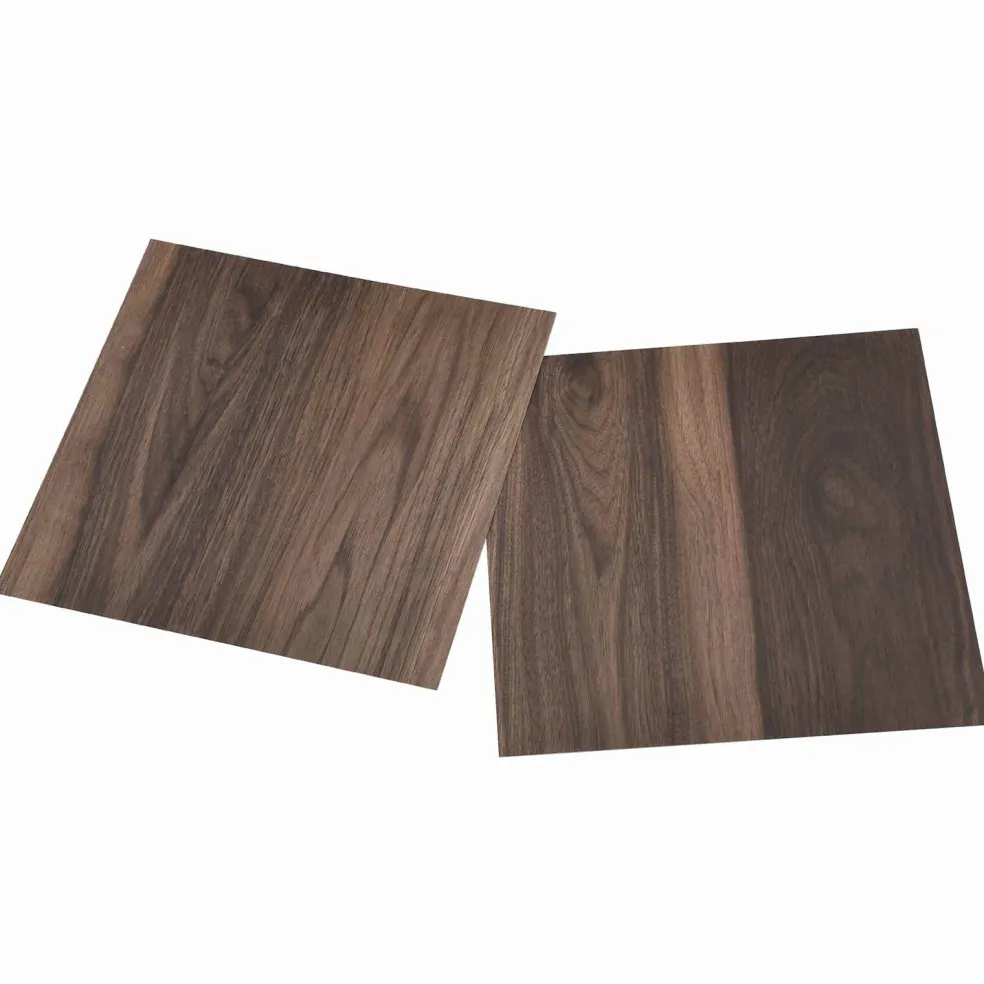 vidaXL Zelfklevende Vloerplanken Donkerbruin 30,5 x 30,5 cm 20 st PVC