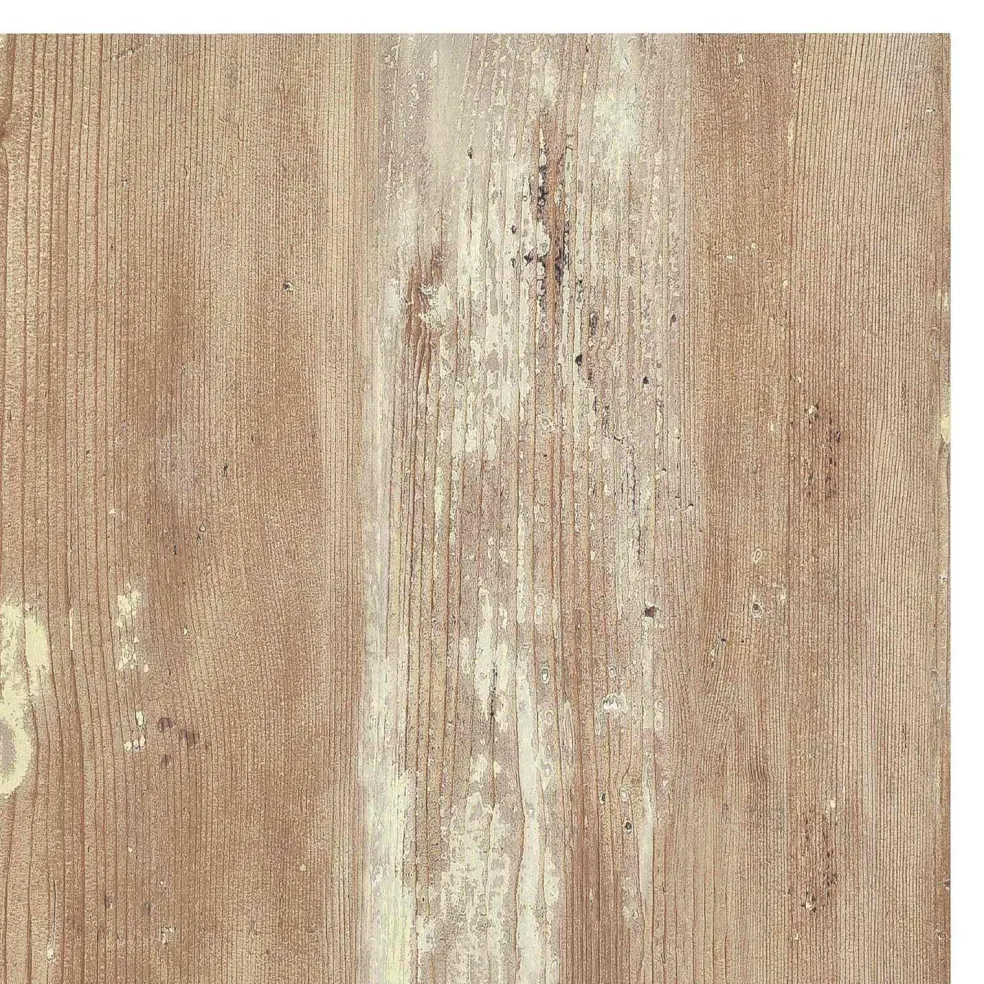 vidaXL Zelfklevende Vloerplanken Bruin en wit 30,5 x 30,5 cm 20 st PVC