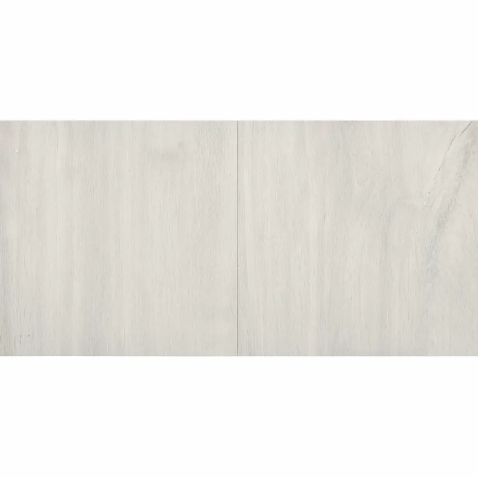 vidaXL Zelfklevende Vloerplanken Wit en Houtkleur 30,5 x 30,5 cm 20 st