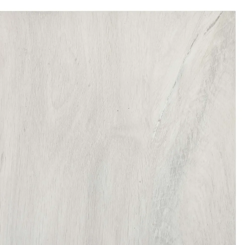 vidaXL Zelfklevende Vloerplanken Wit en Houtkleur 30,5 x 30,5 cm 20 st