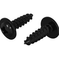 vidaXL Zelftappende Nagel 2 st Zwart 3,5 x 12 mm IJzer