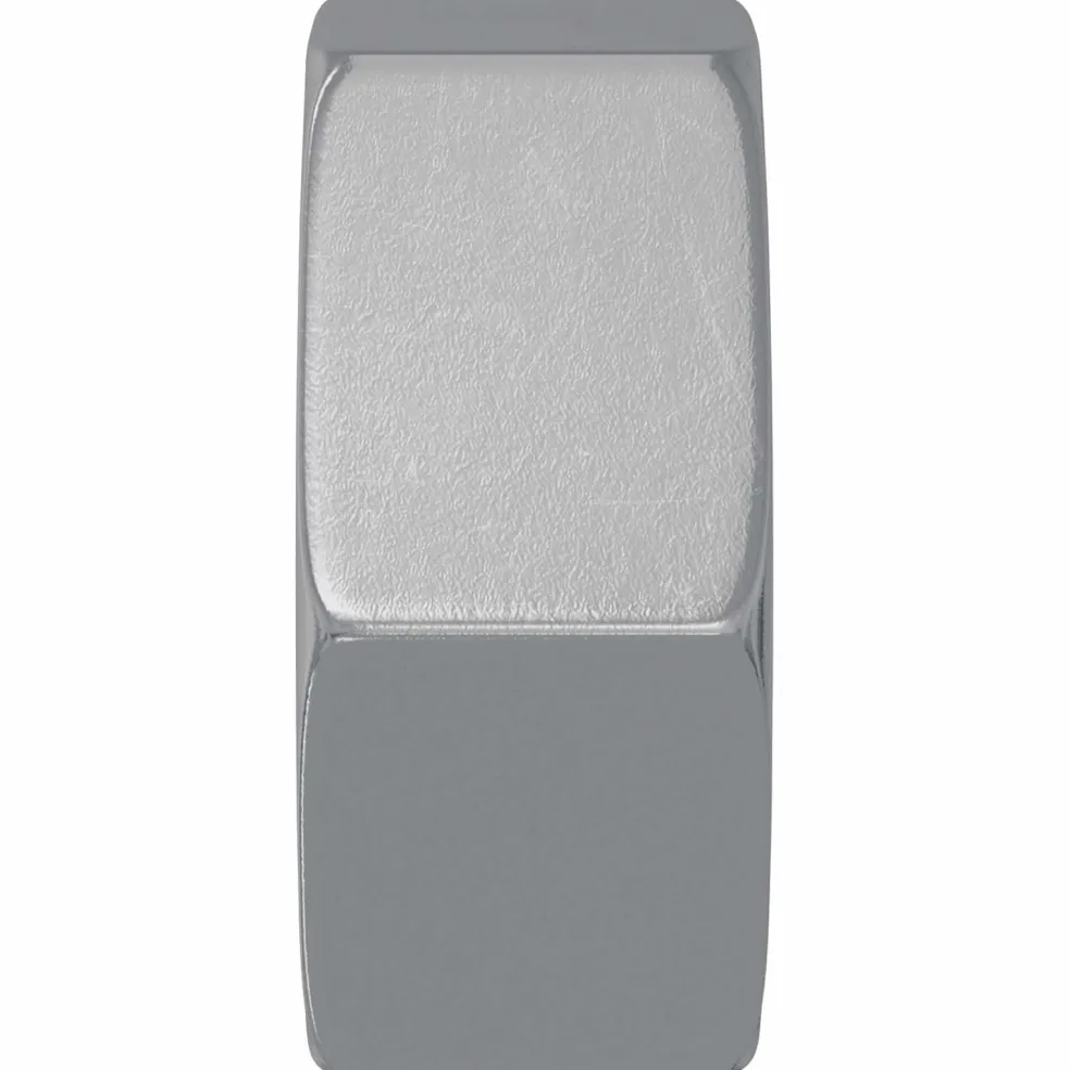 vidaXL Zeshoekige Moer 2 st Zilver M6 Metaal