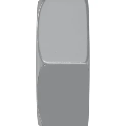 vidaXL Zeshoekige Moer 2 st zilver M6 Metaal