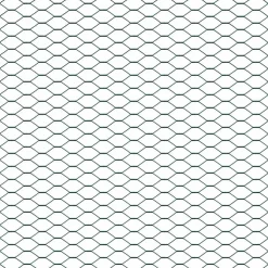 vidaXL zeshoekig gaasgek met palen 10 x 0,4 m PVC-Coated Staal Groen