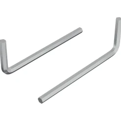 vidaXL Zeskantsleutel 2 st zilver 20 x 52 mm Staal
