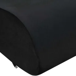vidaXL Zitkussen Effen Zwart 40 x 40 x 13 cm PU Schuim