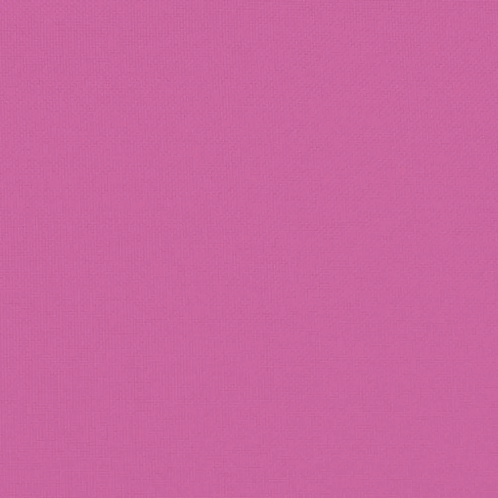 vidaXL Zitkussen rond Ø 60x11 cm oxford stof roze