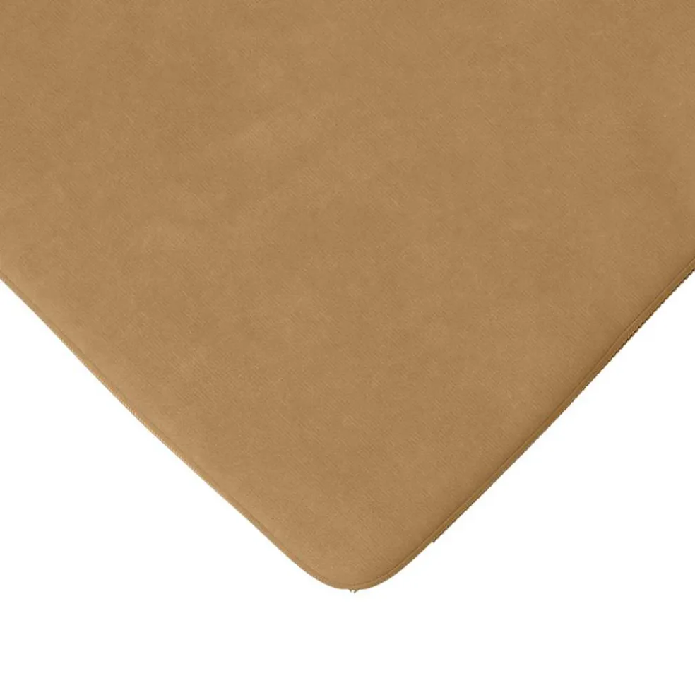 vidaXL Zitkussens 4 st Fluweel Bruin 40 x 40 x 3 cm