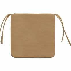 vidaXL Zitkussens 4 st Fluweel Bruin 40 x 40 x 3 cm