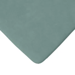 vidaXL Zitkussens 4 st Fluweel Zeegroen 40 x 40 x 3 cm