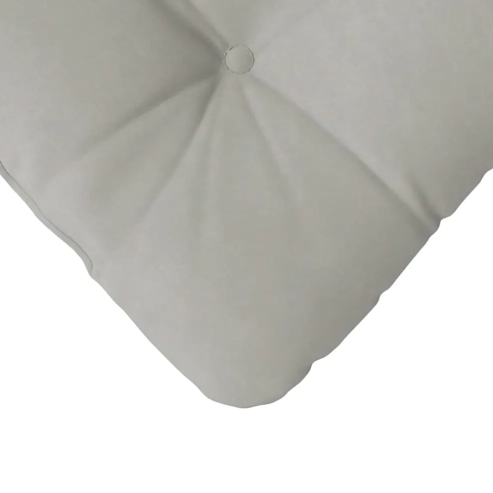 vidaXL Zitkussens 4 st Microvezel Stof Lichtgrijs 40 x 40 cm